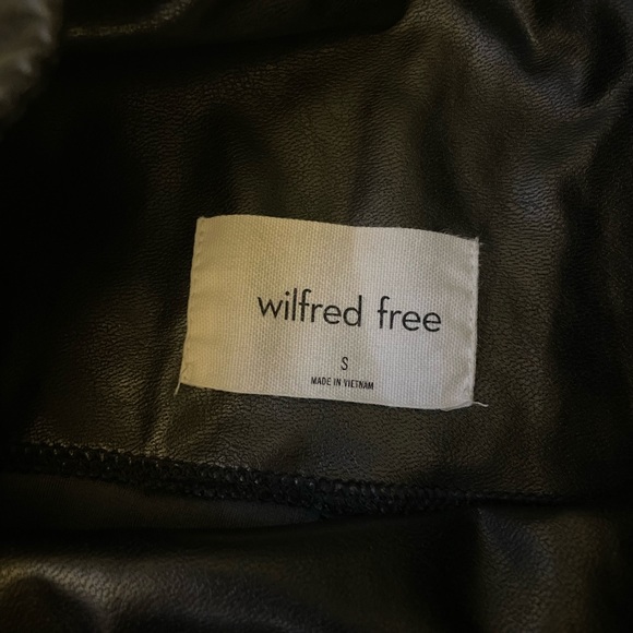 Wilfred Free Daria vegan leather leggings - Picture 4 of 7